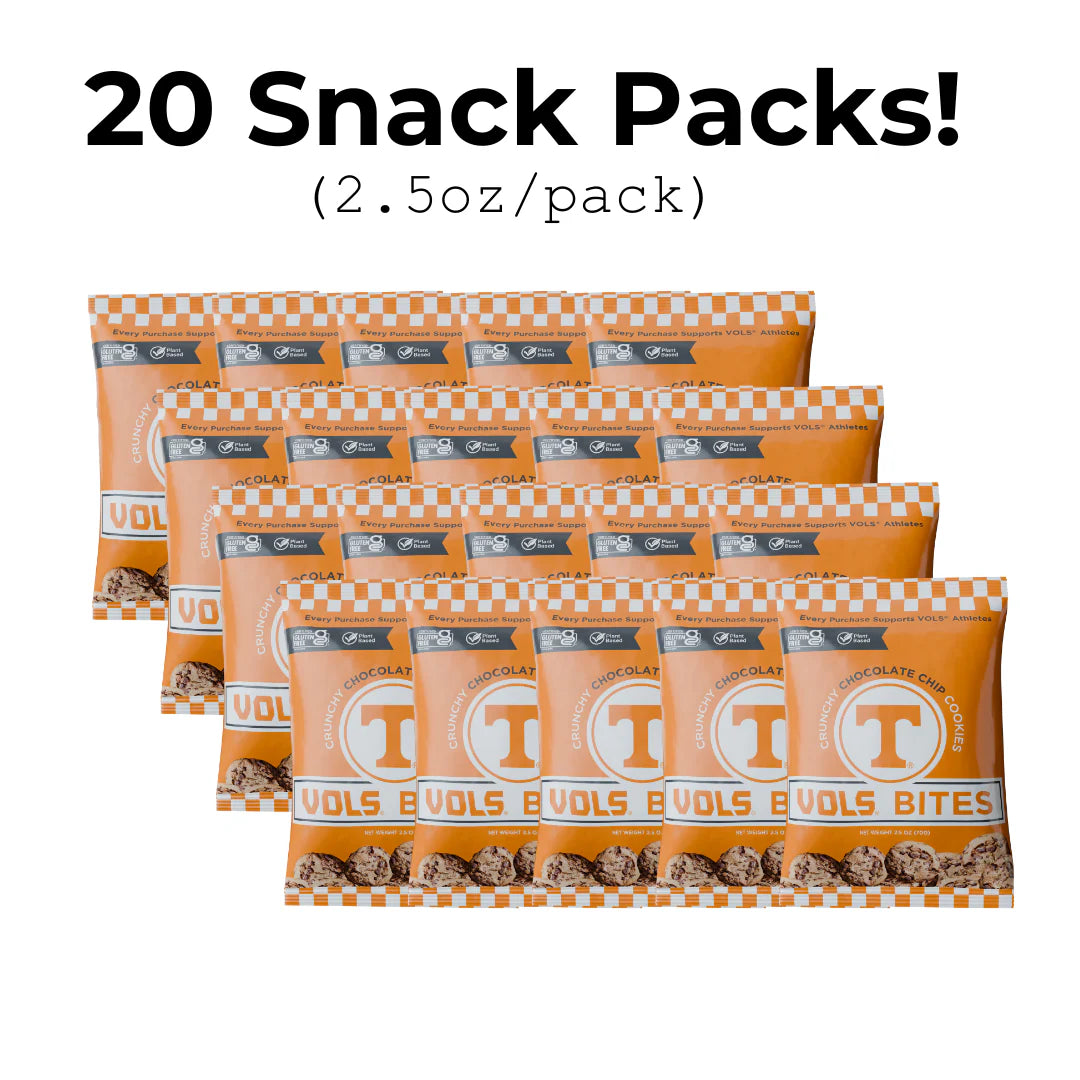 Vols Cookie Bites - 20X (2.5oz) Snack Packs!