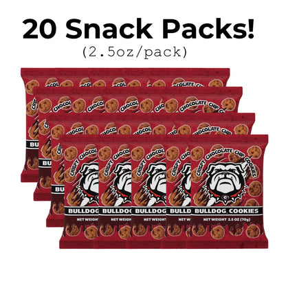 Bulldog Cookie Bites - 20X (2.5oz) Snack Packs!